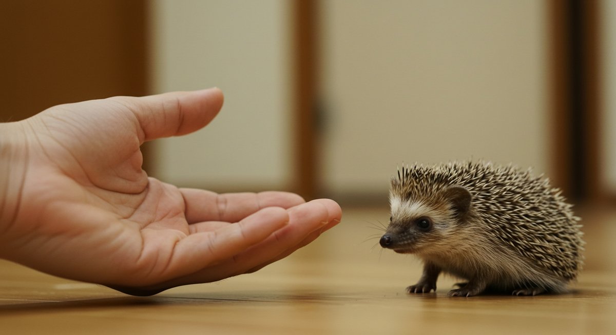 ハリネズミ むかつく