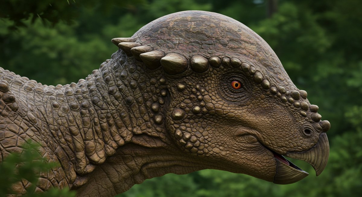 パキケファロサウルス 頭突き