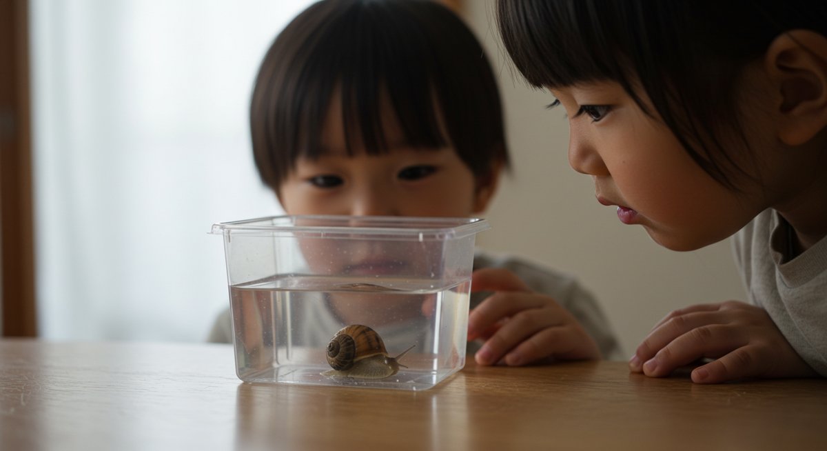 カタツムリ ペット に し て は いけ ない