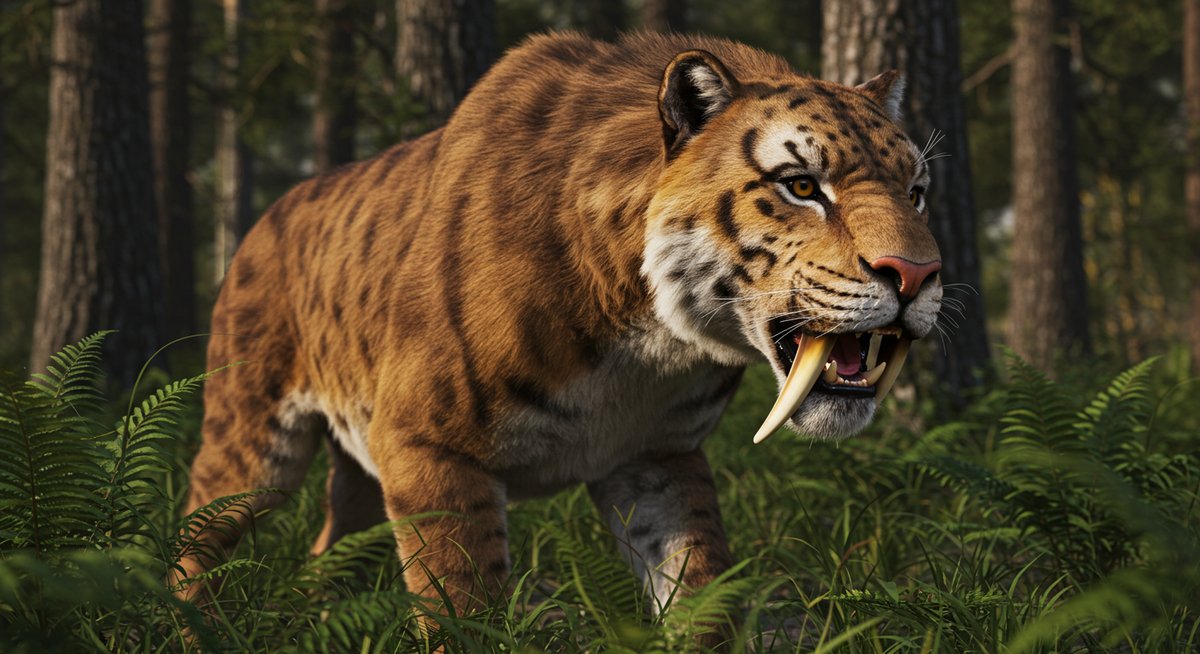 サーベル タイガー 絶滅 理由