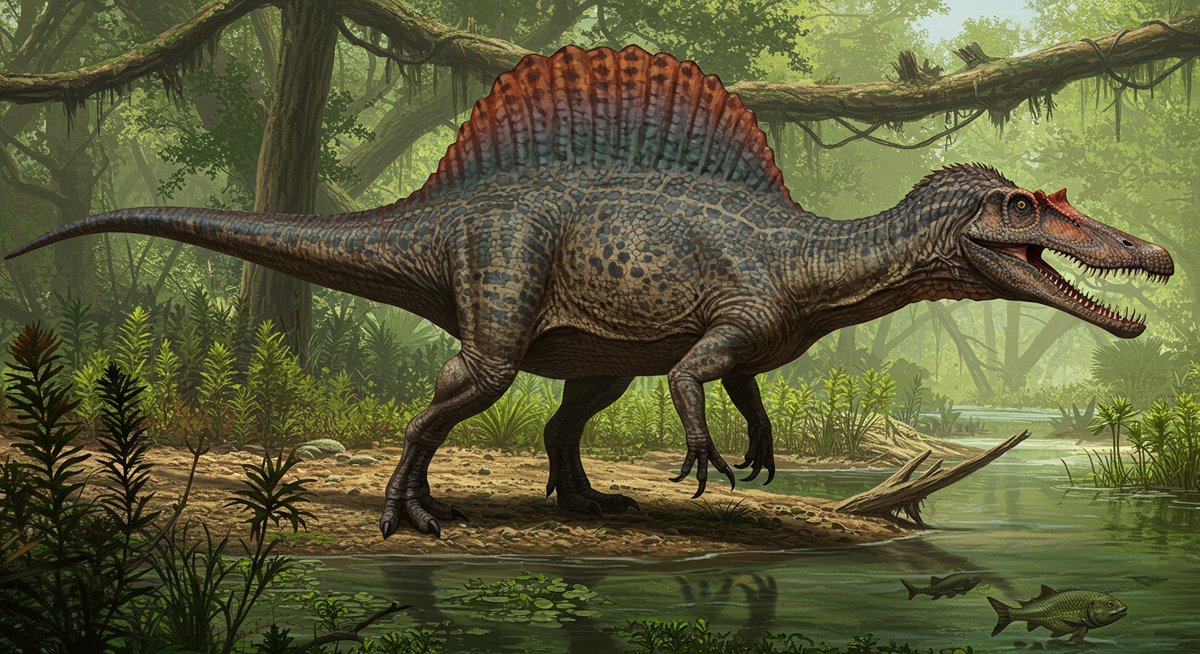 スピノサウルス ティラノサウルス