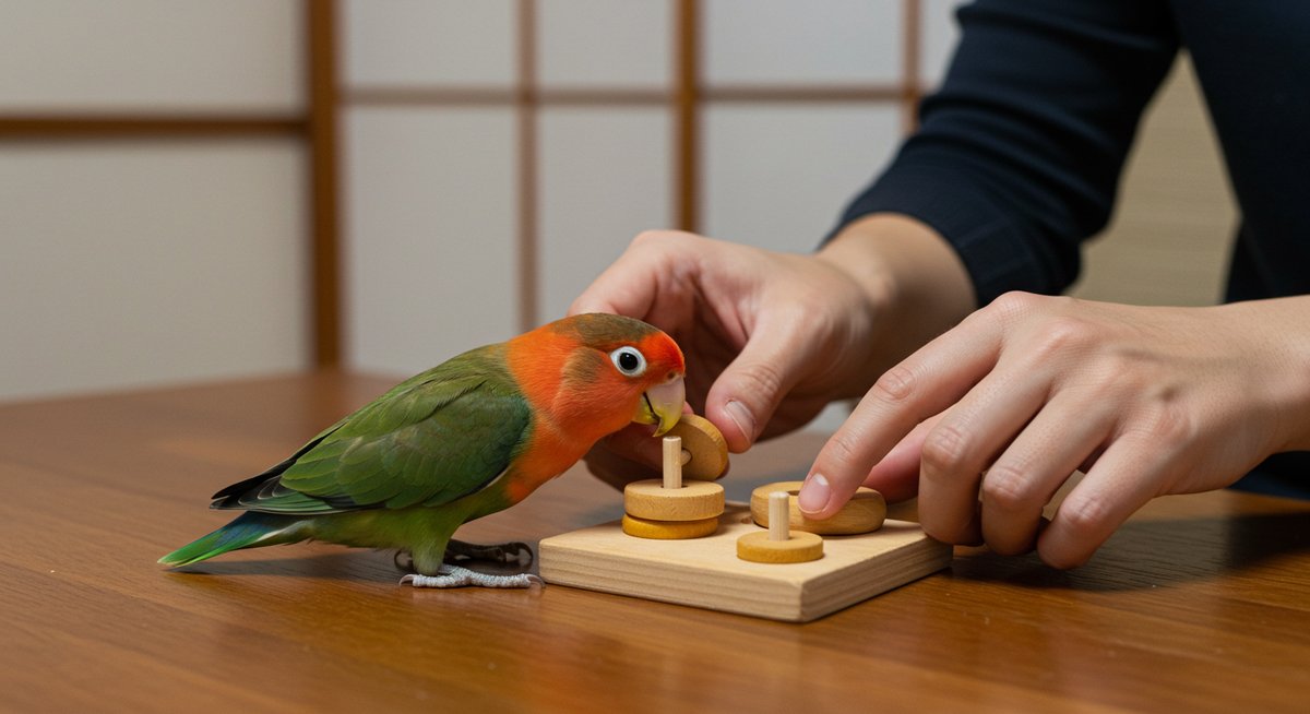 コザクラインコ 知能