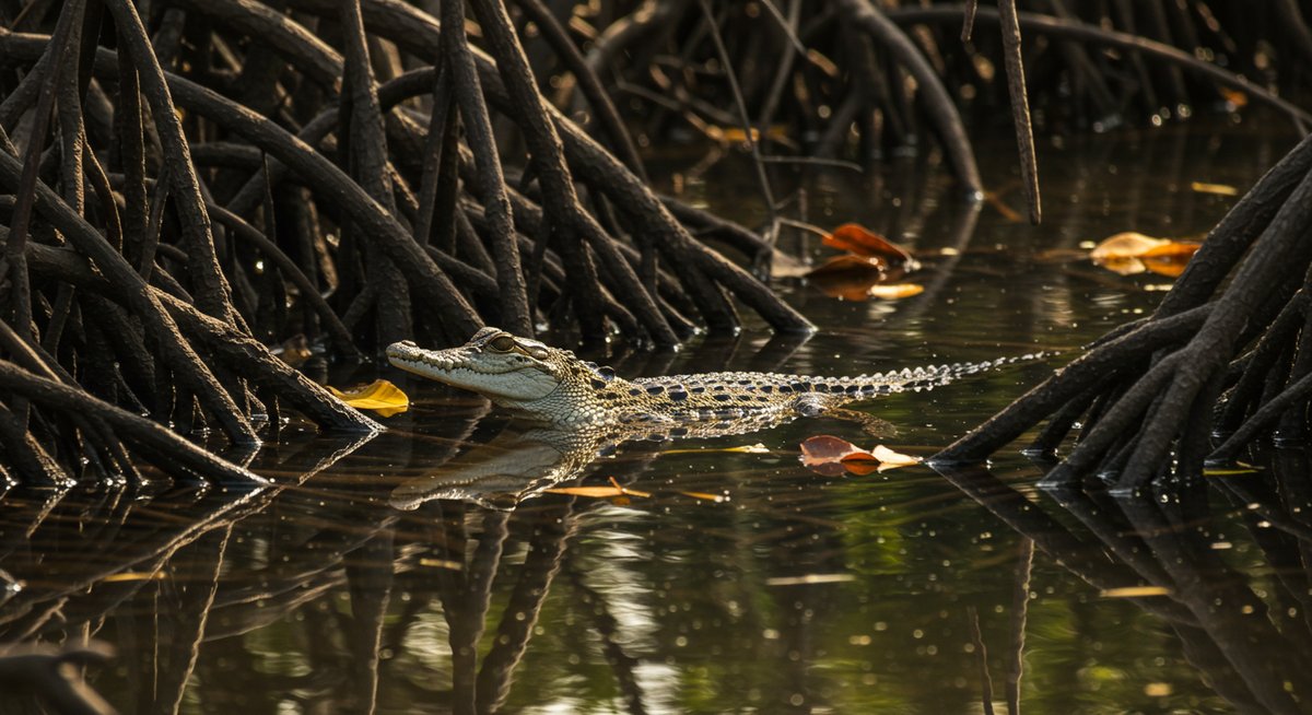イリエワニ 天敵